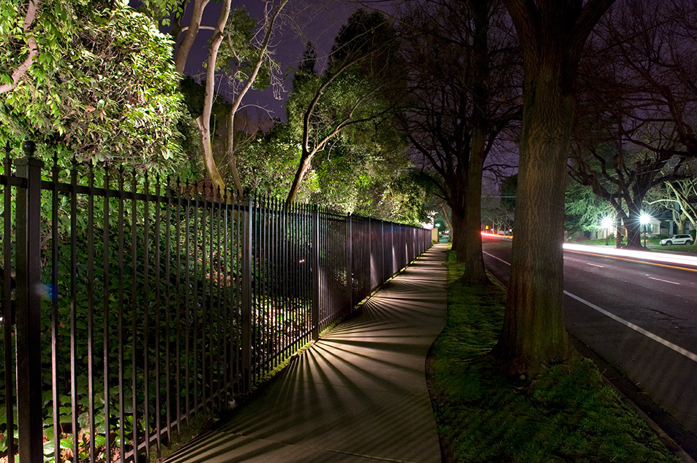 Residential Sidewalk and Tree Lighting Sestak Lighting Design